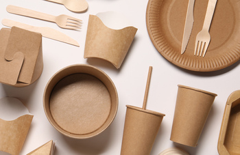Food service board & papers